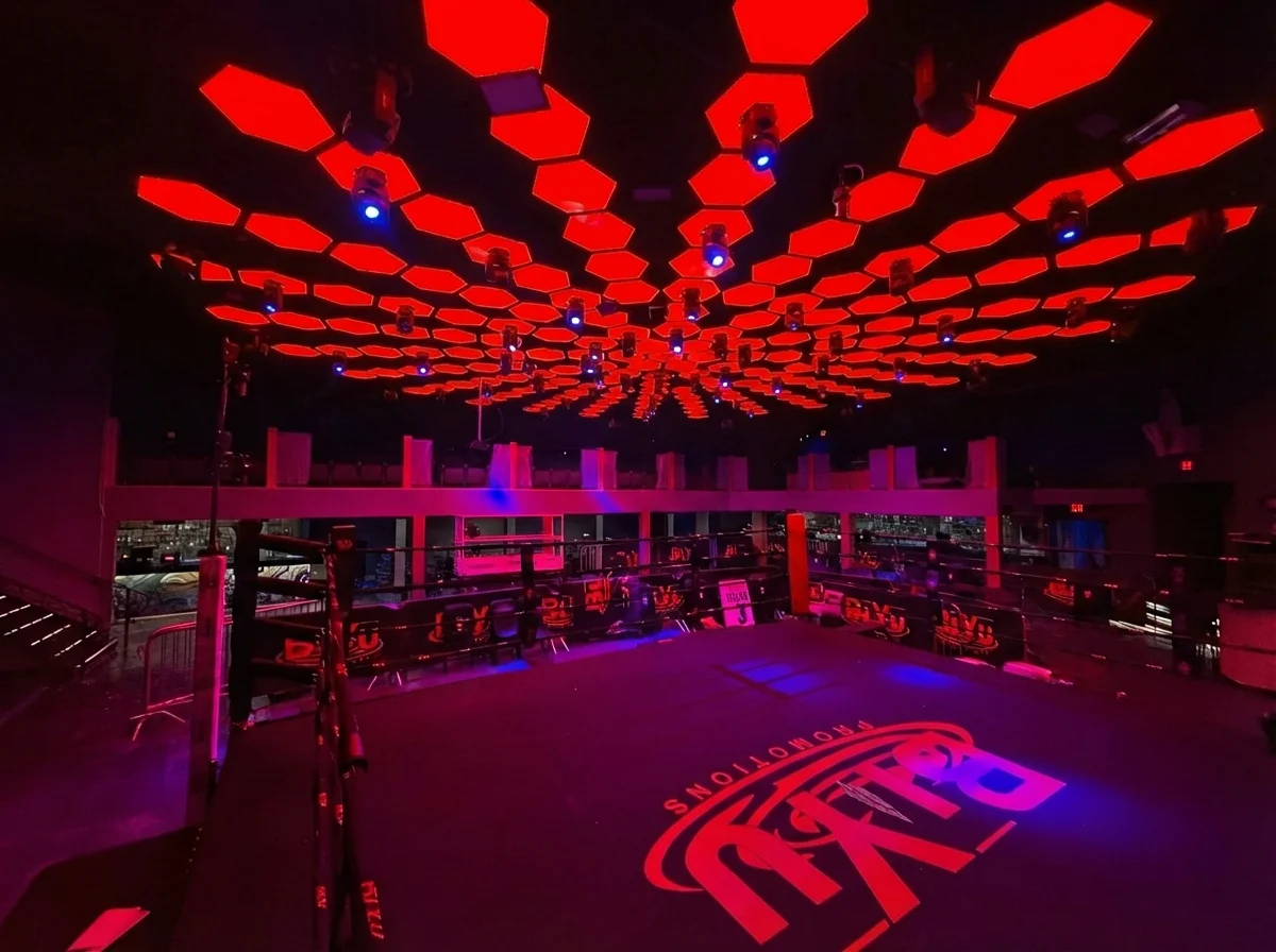 Ring floor setup