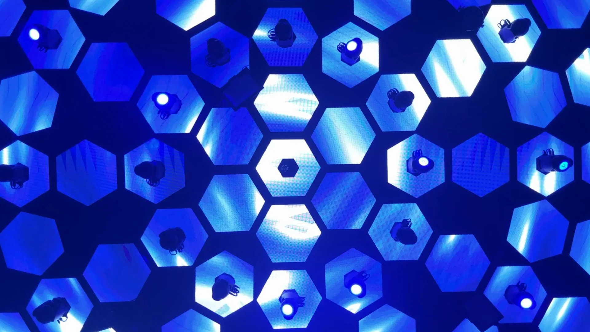 LED ceiling detail
