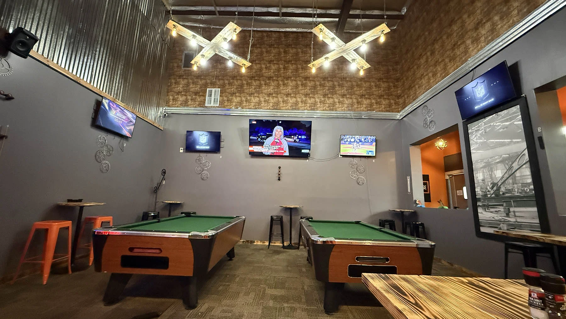 Steel House lounge area