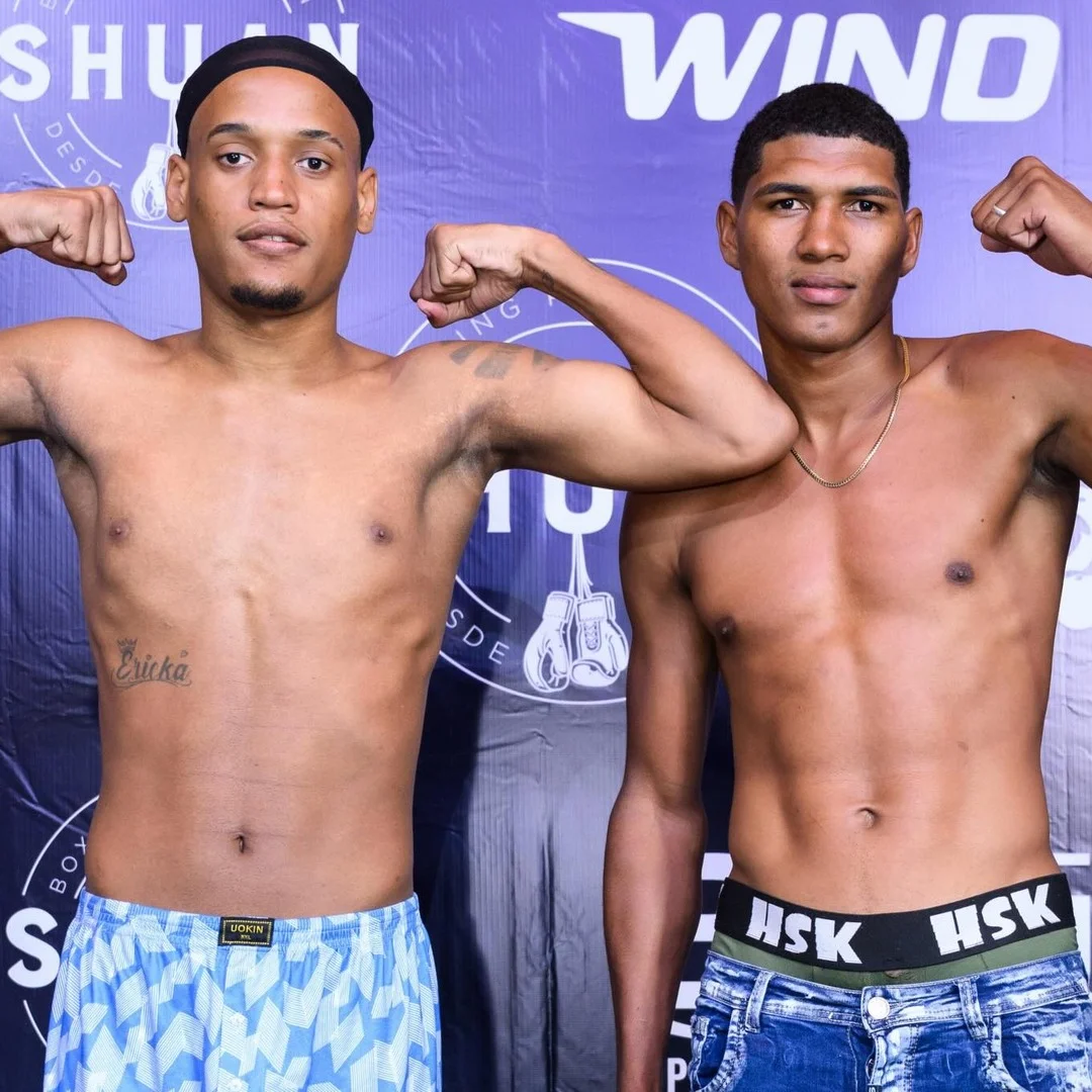 Pesaje Oficial ⚖️
Rafael Abreu 154 lbs
Algerbis González 153 lbs
MAÑANA Carlos “Teo” Cruz 🇩🇴Vs🇻